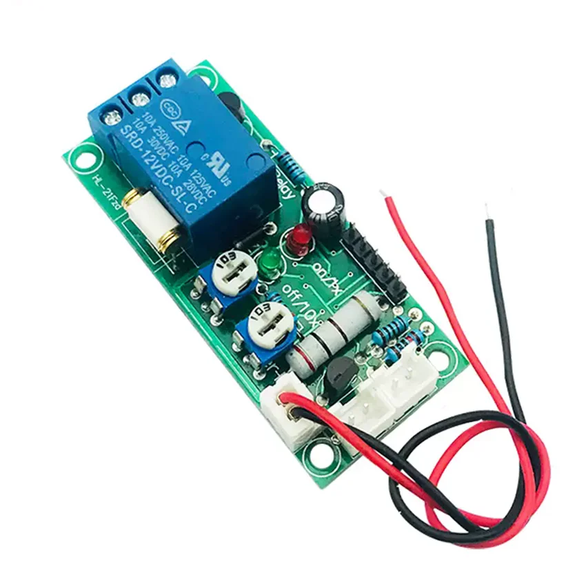 New Vibration Module/ Vibration Sensors Relay Switch Sensitivity and The Time Delay Adjustable (D2A1) 12V