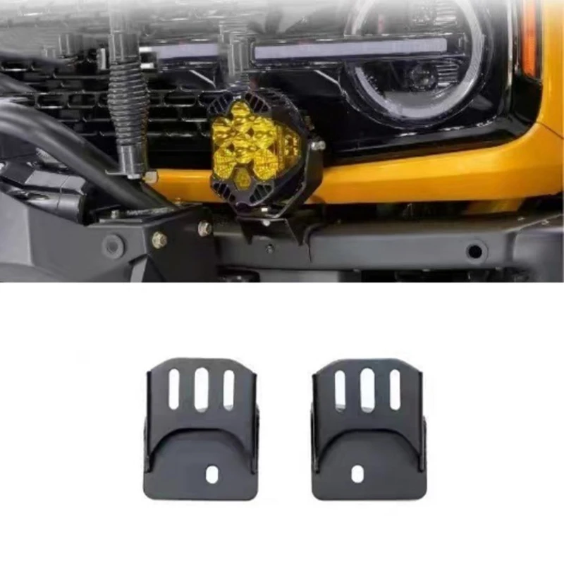 

Off Road 4x4 Modification Accessories LED Spotlight Bracket Bar Front Bumper light Bracket for Ford Bronco