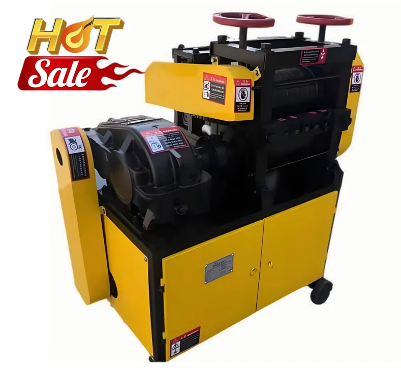 

New Design Waste Iron Reinforced Deformed Facility 6-14 Electric Old Steel Bar Straightening Machines