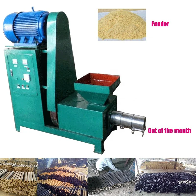 

Industrial High Quality Sawdust Charcoal Briquette Press Machine Factory