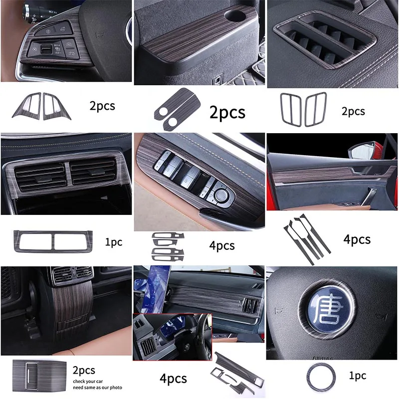 

wood pattern for BYD Don 2021 Interior Kit Gear Patch Frame Window Regulator Air Outlet Trim