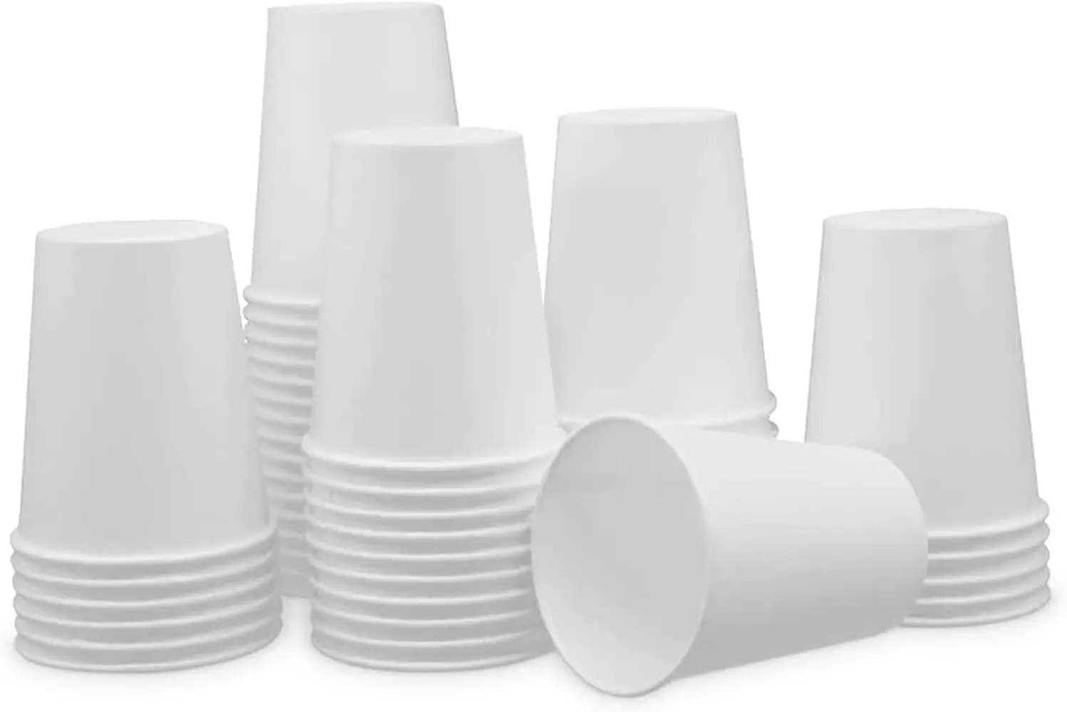 

Paper Cups 12 oz 200 Pack for Coffee & Tea Made in USA | Bulk 200 Count for Home, Office, Restaurants & Parties | Recycl