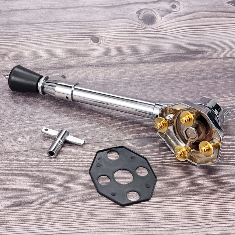 

K0EF Metal Bass Drum Legs with Nonslip Design Drum Stand Replacement Feet for Secure Percussion Instrument Setup & Stability