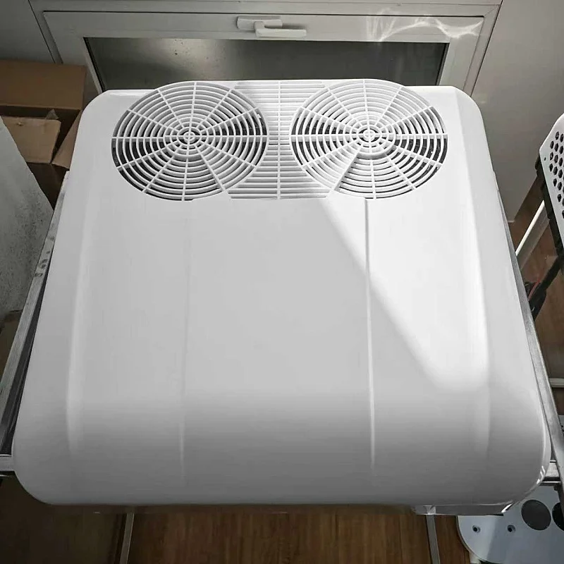 

12V 24V 48V 72V Rooftop Electric Air Conditioning System for Parking - Suitable for Trucks Caravans and Construction Vehicles