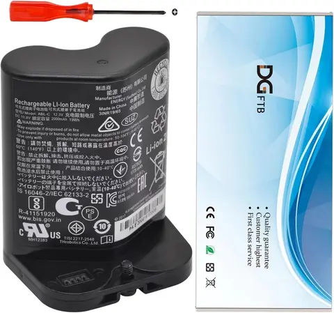 iRobot Braava Jet M6 6110 Ultimate Robot Mop 부품 번호 시리즈 3INR 19/65 10.8V 2000mAh용 ABL-C 진공 청소기 리튬 이온 배터리