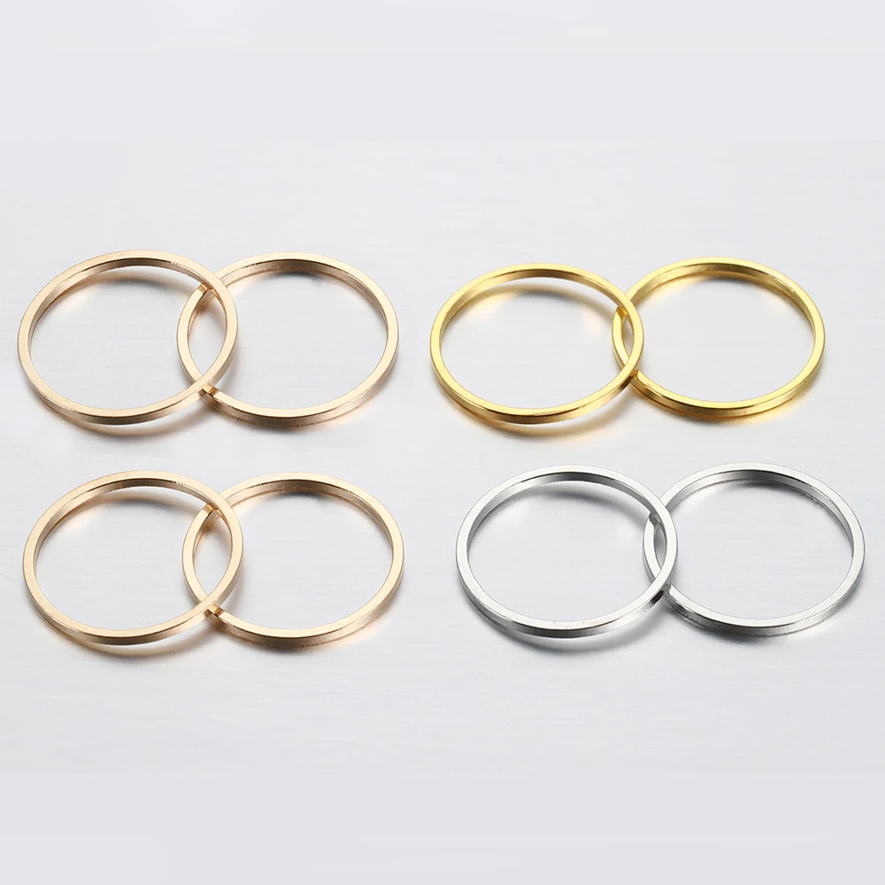 

20-50pcs Earrings Making Hoops Connectors Closed Circle Rings for DIY Pendant Jewelry Making Accessories