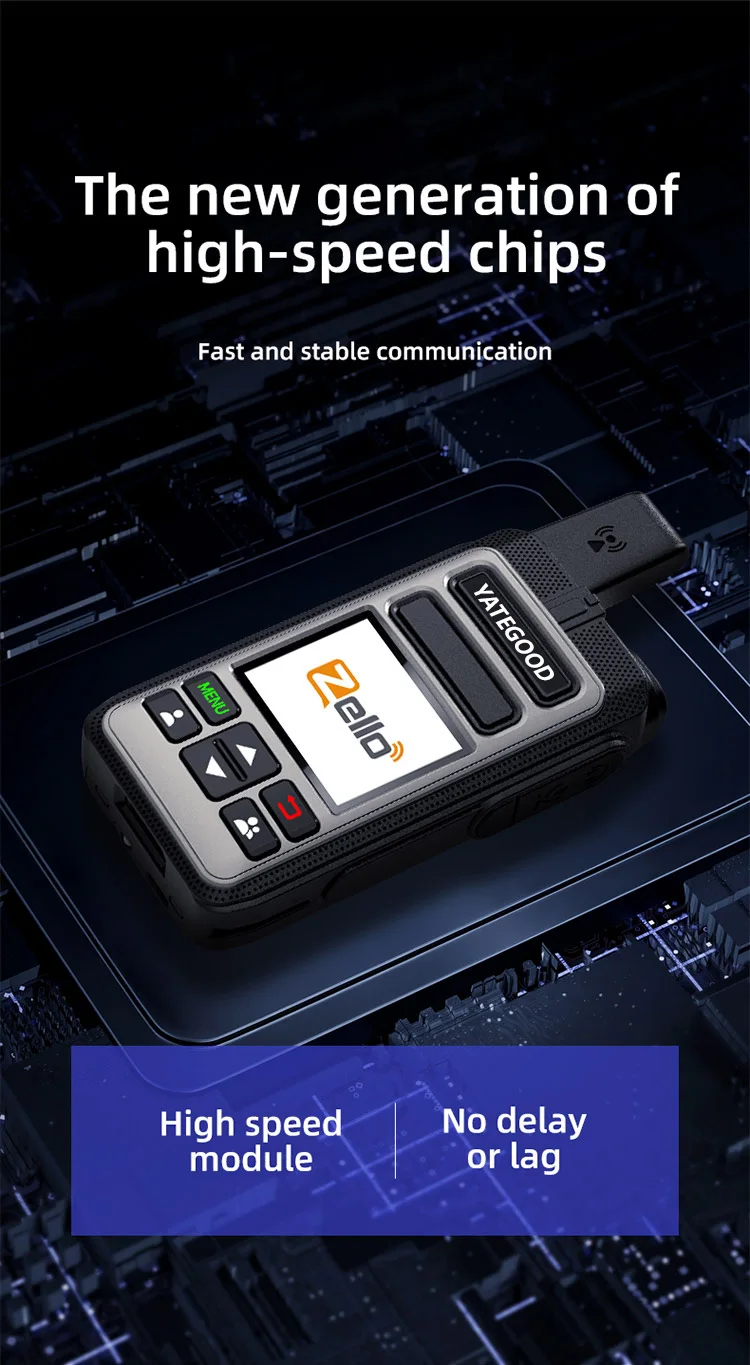 YATEGOOD G555 Zello poc bezprzewodowe zdalne walkie talkie sim ręczne 4G 3G 2G Android Bluetooth walkie talkie Wifi GPS 8000KM