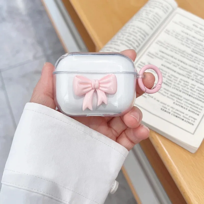 أزياء بسيطة لأجهزة Apple لأجهزة airpod غطاء للأذنين لاسلكي مضاد للخدش لأجهزة airPods Pro حافظة واقية لسماعات iPhone 3D ins