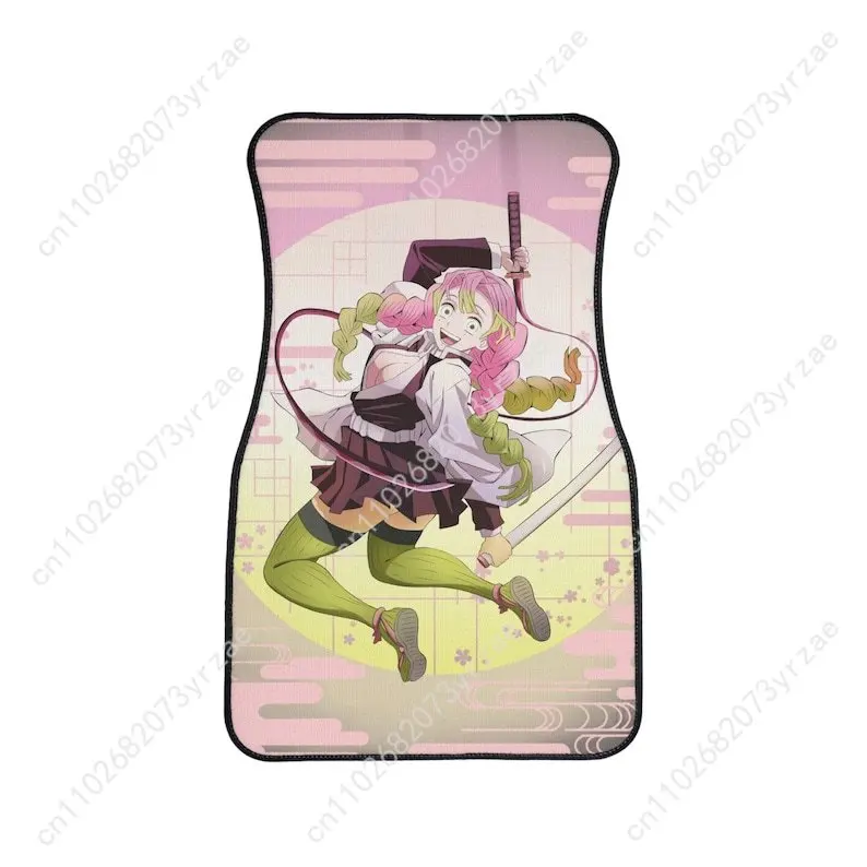 

Anime Characters 4pcs Universal Car Floor Mats All-Season Fashionable Auto Interio Absorbent Non-Slip Washable Car Floor Mats