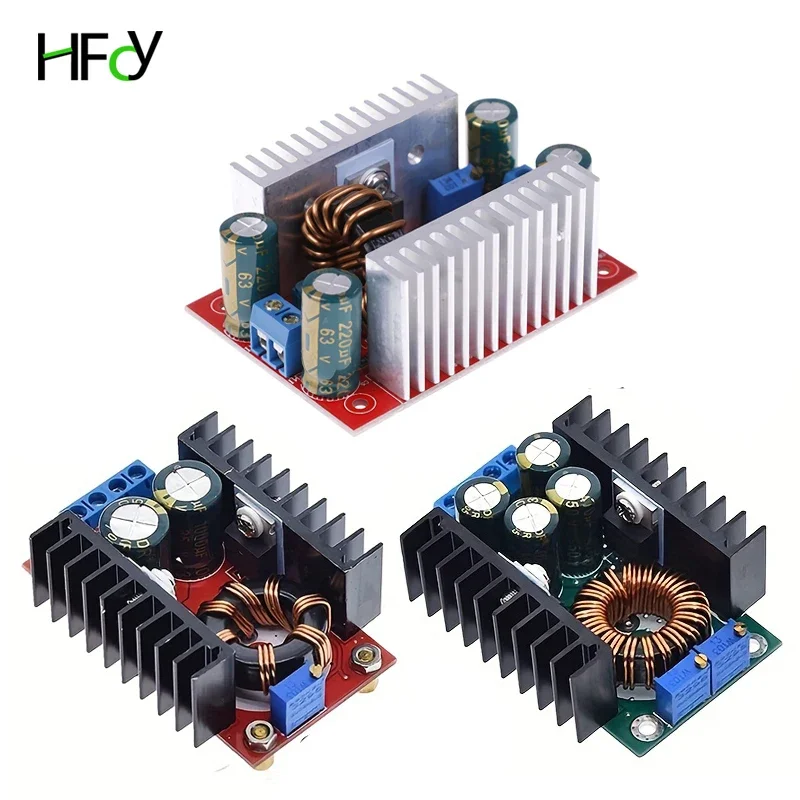 DC-DC 9A 300W 150W Boost Converter Step Down Buck Converter 5-40V To 1.2-35V Power module 400W 15A DC Step-up Boost Converter