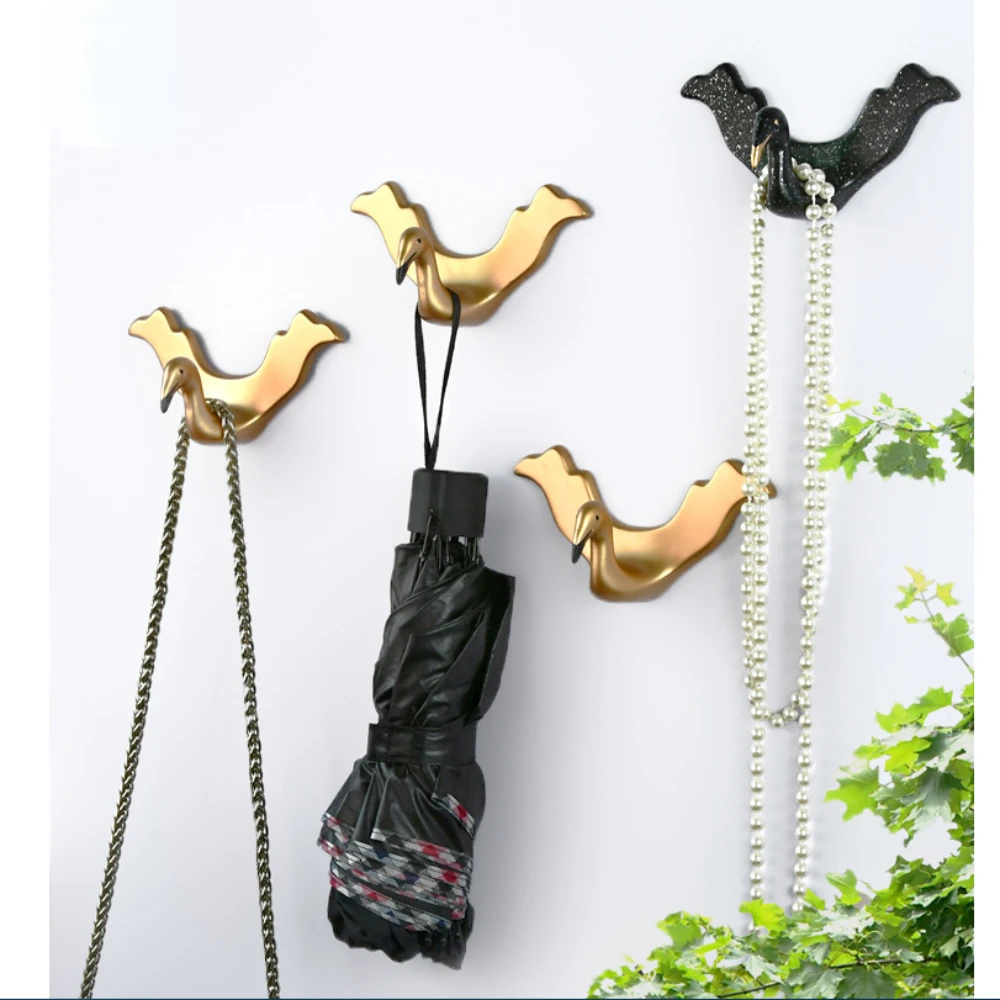 

Nordic New Coat Hook Single Hook Creative Porch Key Storage Hook Hanger Door Free Punch Wall Decoration Wall Hook Hooks