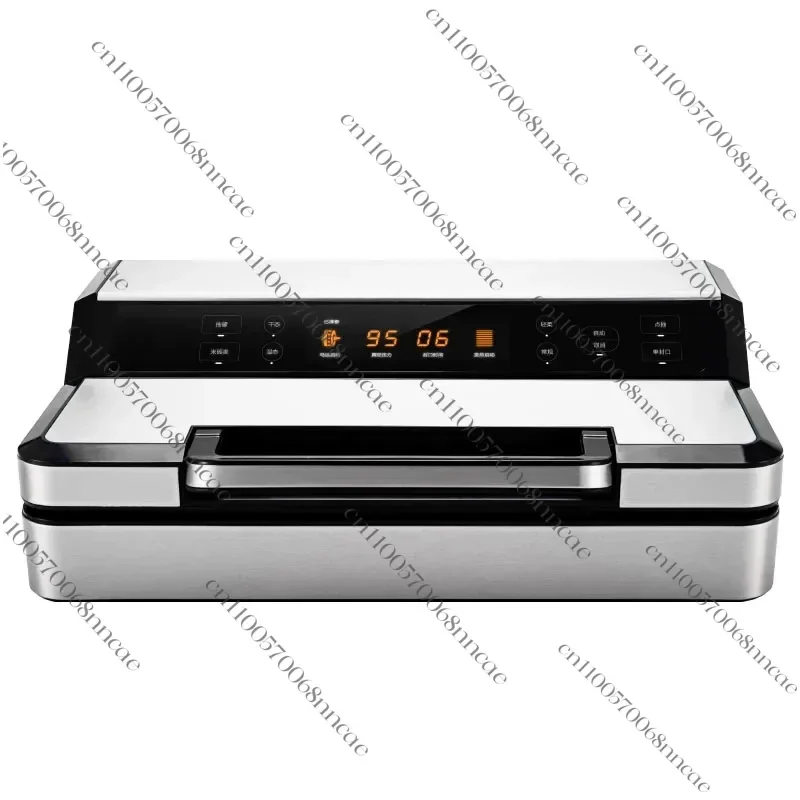 Commercial Vacuum Sealer Machine Multifunction Automatic Food Packaging with Bag Roll Storage Cutter for Home Kitchen