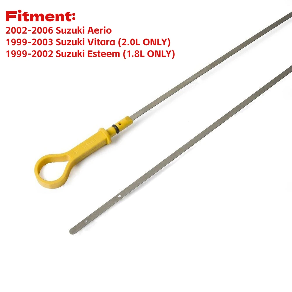 

60CM Stainless Steel Car Oil Dipstick Transmission Oil Level Dipstick For Suzuki Aerio Esteem Vitara 1999-2006