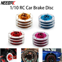 NEEBRC Aluminum Alloy Brake Disc Wheel Rim Box Metal Hex Adapter 12MM for 1/10 RC Car MN86 MN G500 HSP 94123 94122 Tamiya Tt01