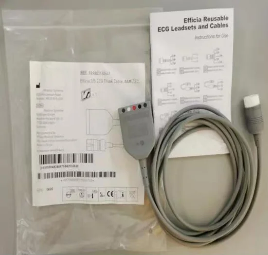 

For PHILIPS Original Efficia 3/5 ECG Trunk Cable AAMI/IEC REF: 989803160641