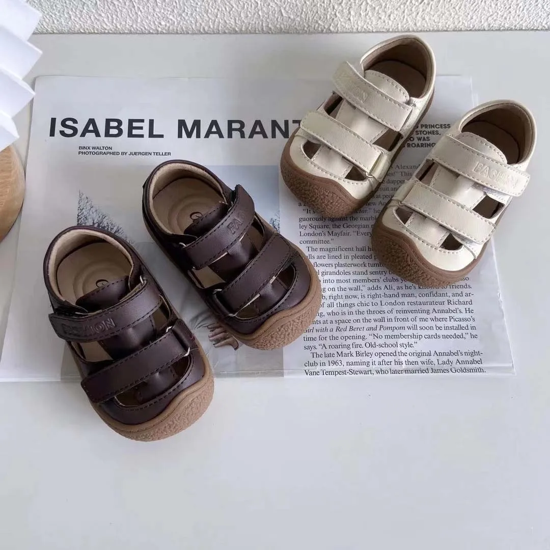 2024 Children's Sandals Summer Baby Shoes Soft Sole Anti Slip Baby Walking Shoes Children's Shoes for Girls Boys