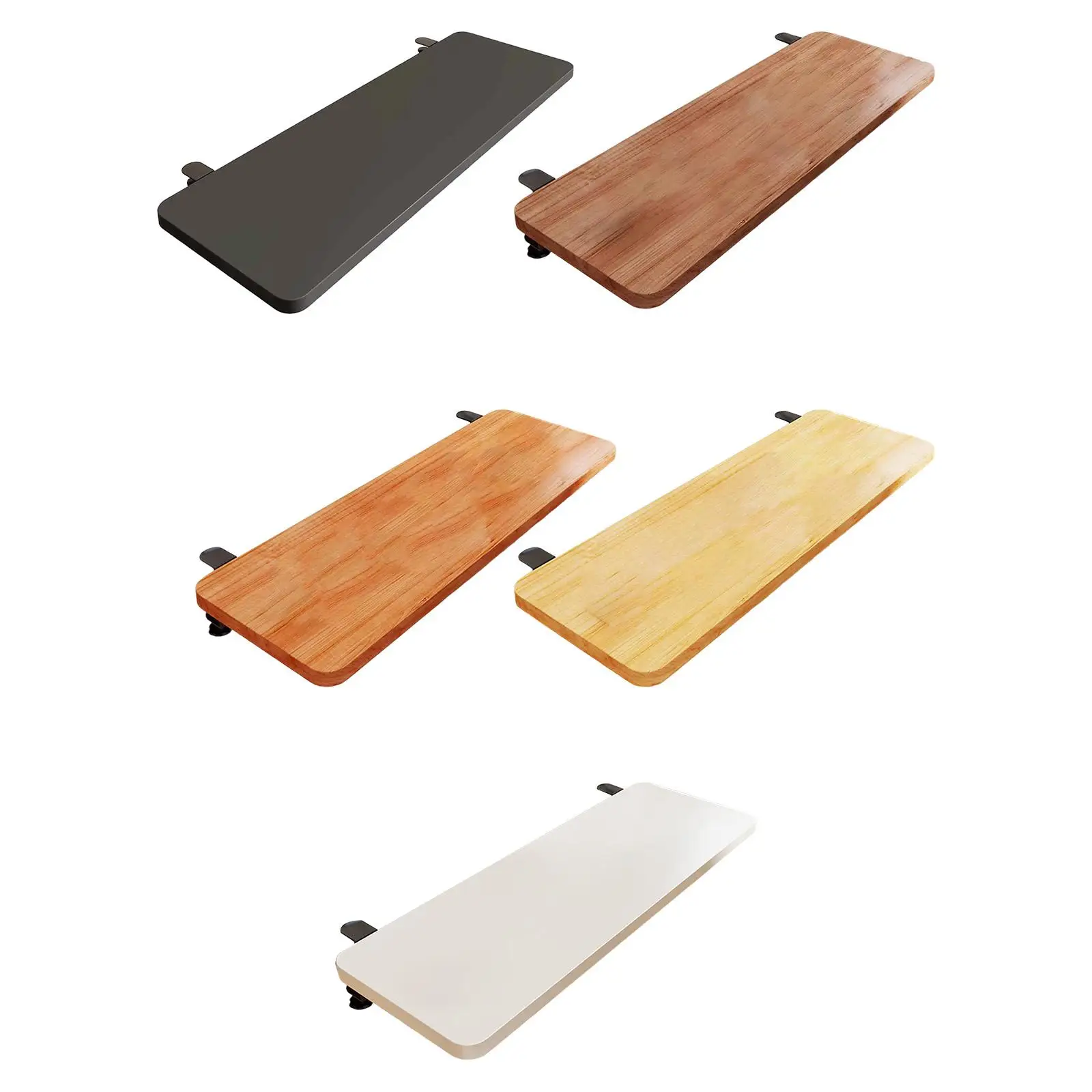 Desk Extender Tray Practical Accessories Space Saving Clamp on Ergonomic Desk Extender Board Wrist Support Easy Installation