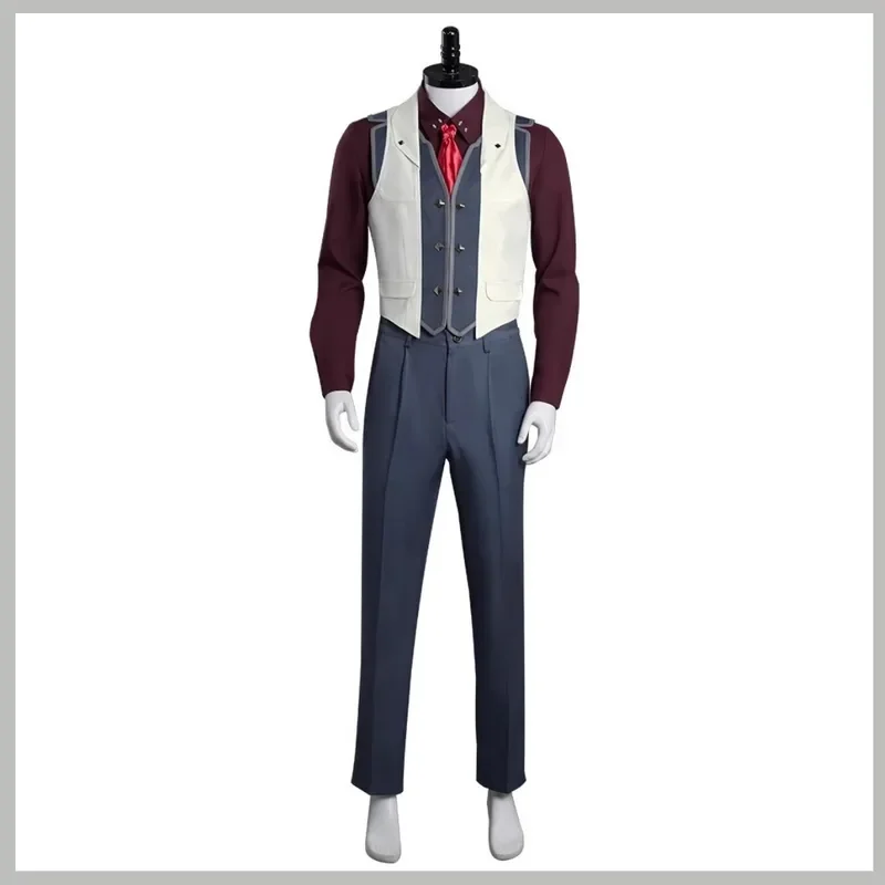 FC6Game LOL غامض تمويه فيكتور تأثيري حلي آلة هيرالد ميتال فورتشن كوكي شعر مستعار قميص سترة موحدة رجل امرأة Par@FC8!