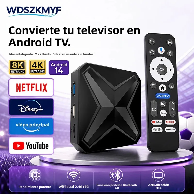 Android 14 TV Box RK3518 8GB+128GB