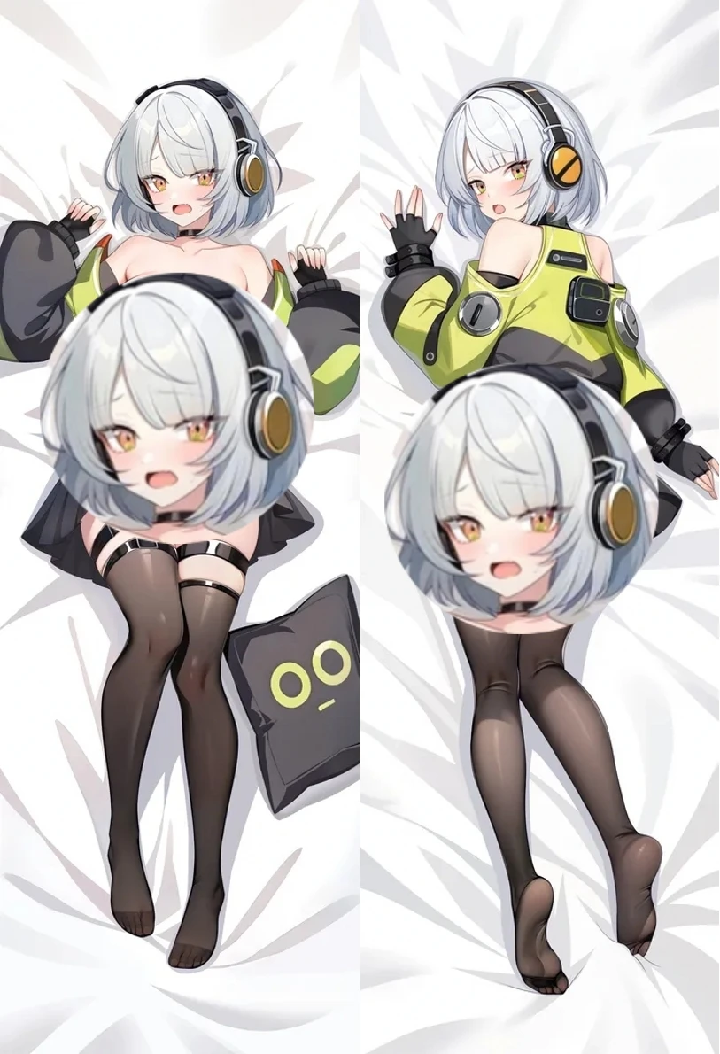 Anime Game Zenless Zone Zero Anby Demara Cosplay Dakimakura Pillow Case Hugging Body Prop