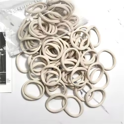 20/50PCS/Set Hair Bands for Women Girl Basic Hair Rubber Ties Ropes 4cm Simple Elastic Headband Hair Accessories Ponytail Holder - Image 32