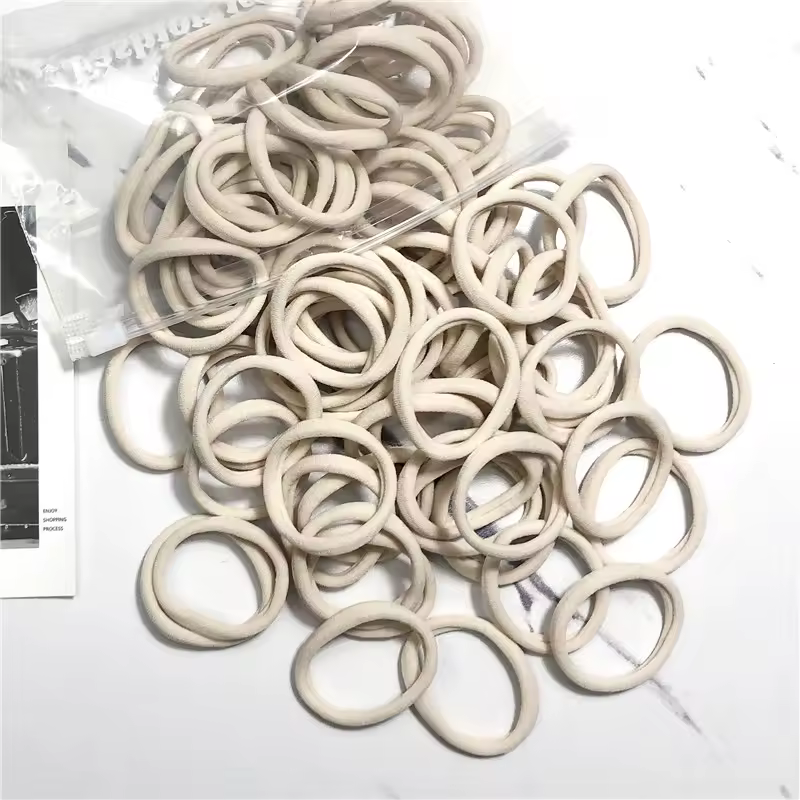 20/50PCS/Set Hair Bands for Women Girl Basic Hair Rubber Ties Ropes 4cm Simple Elastic Headband Hair Accessories Ponytail Holder - Image 32