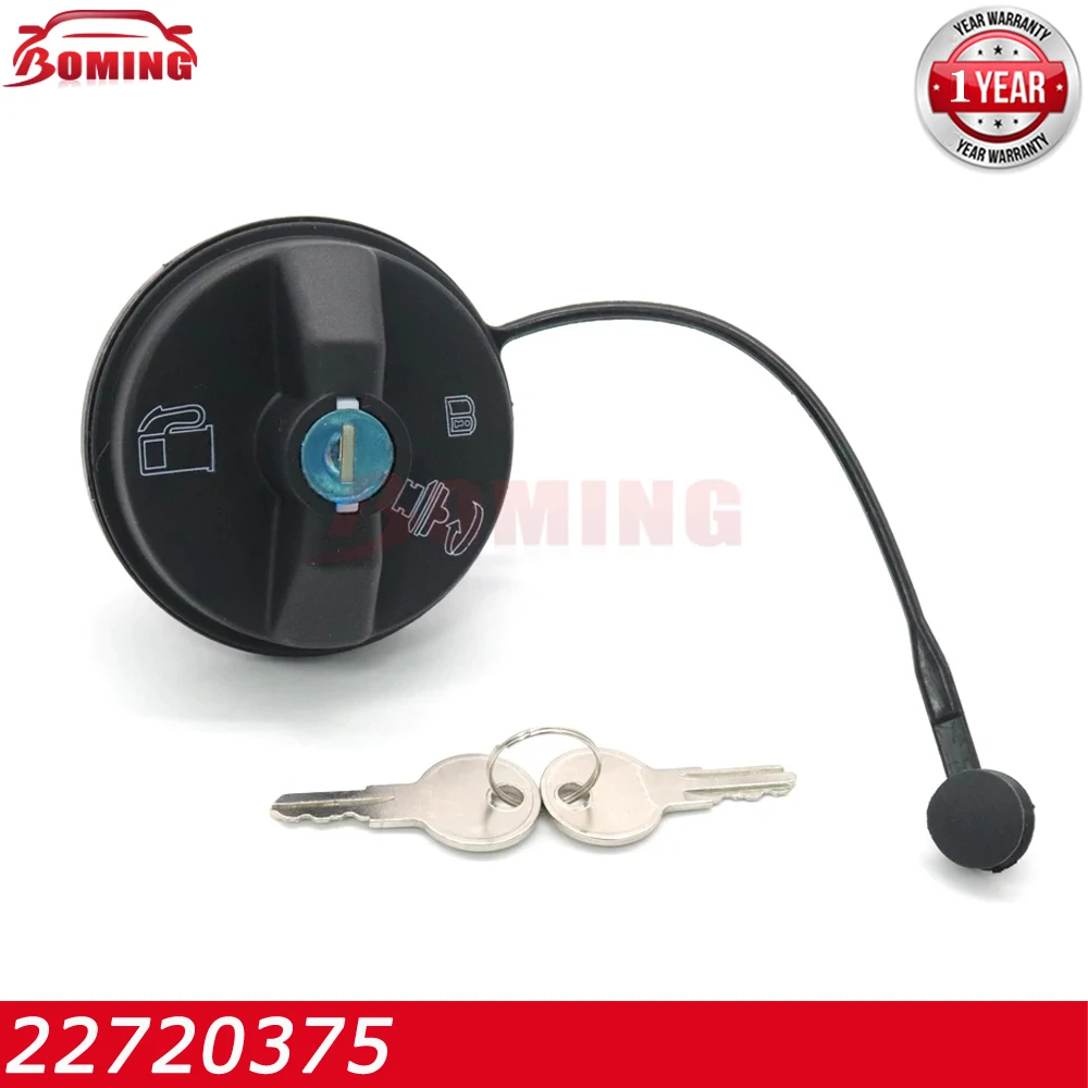 22720375 tapa de combustible de coche tapa de tanque de gasolina diésel con llaves para Chevrolet Buick Cadillac para GMC ISUZU OLDSMOBILE PONTIAC SATURN