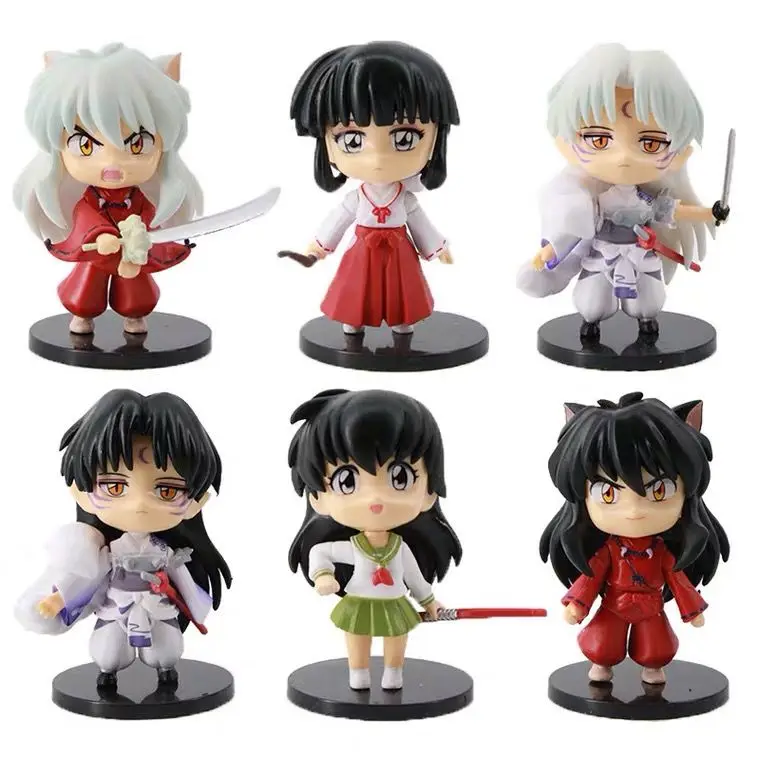 

Inuyasha chibi articulated figure collectible model New Year gift