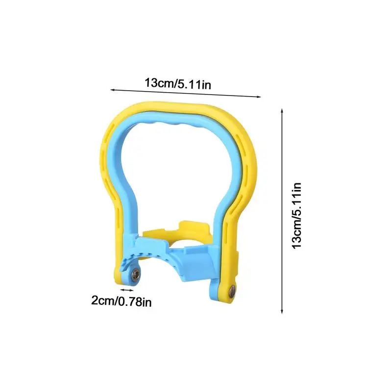 Przenośny podnośnik do butelek z wodą 5 galonów zaawansowany ergonomiczny uchwyt butelka do picia wody łatwy do przenoszenia wiadro na wodę uchwyt