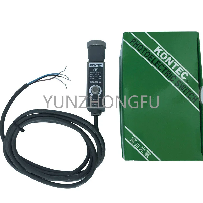 KS-C2G/KS-C2W/KS-C2R G/KS-C2W G/KS-C2GA/KS-C2R/KS-C2WA KONTEC Photoelectric Sensor Switch NPN Color Mark Sensor Photo Sensors