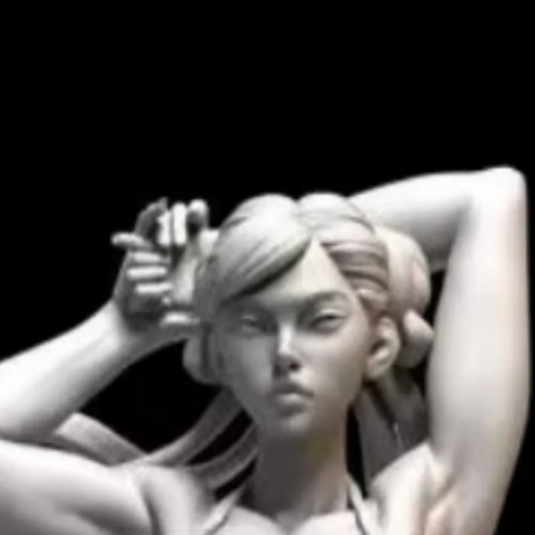 

1/24 Scale Resin Figure Graceful stance Chunli Nsfw Assemble Model Kit Unassembled and Unpainted 3D printing toy