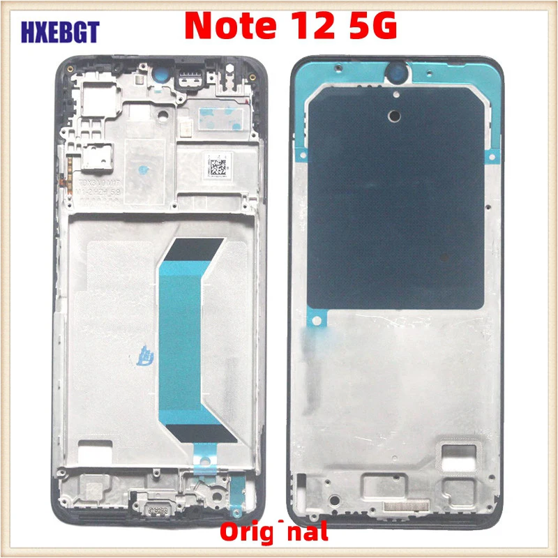 

For Xiaomi Redmi Note 12 5G LCD Front Frame Bezel Middle Faceplate Housing Chassis Smartphone Repair Parts