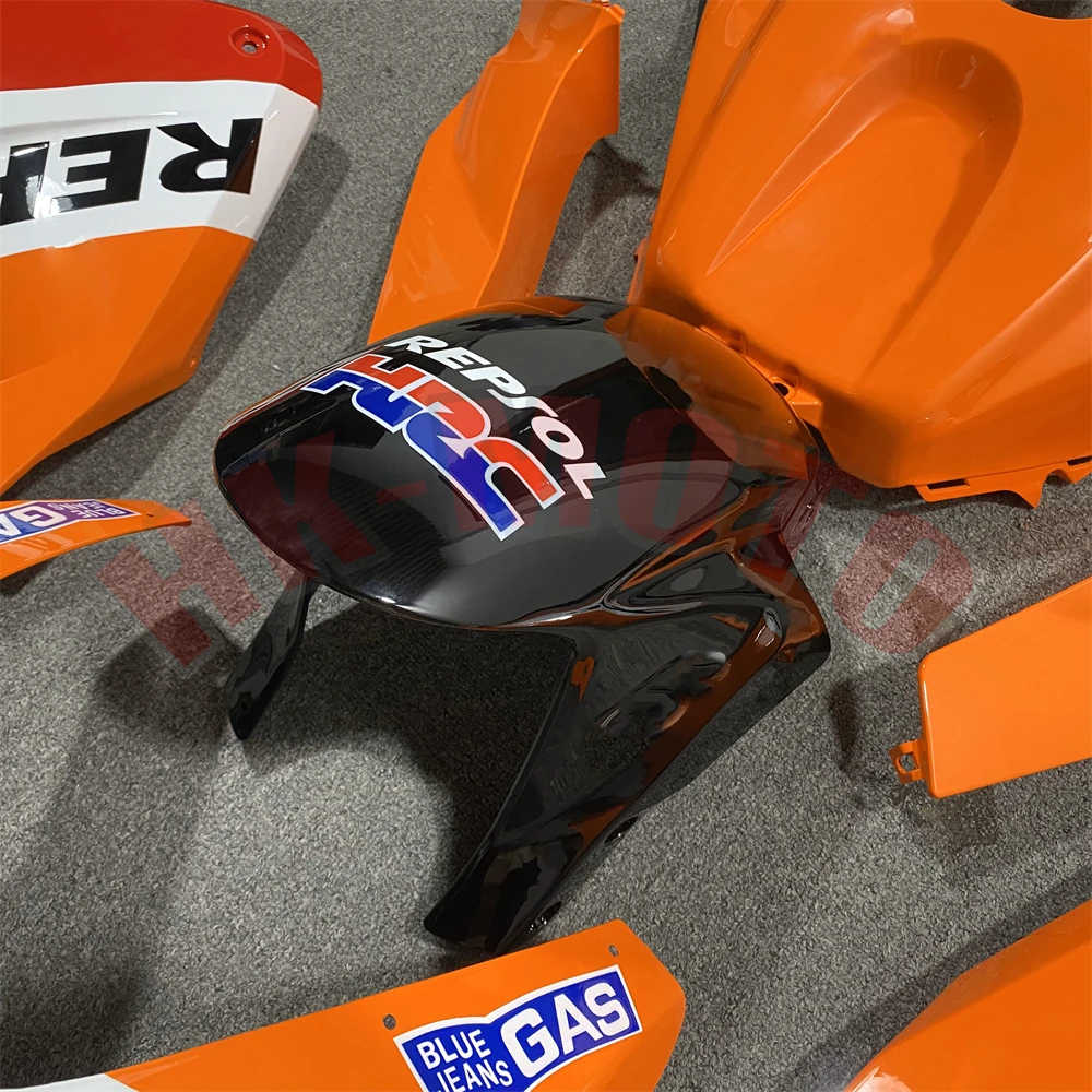 Motorcycle Fairing Kit Fit For CBR 600RR CBR600 RR CBR600RR 2005 2006 Bodywork Set High Quality Abs Injection Orange Repsol