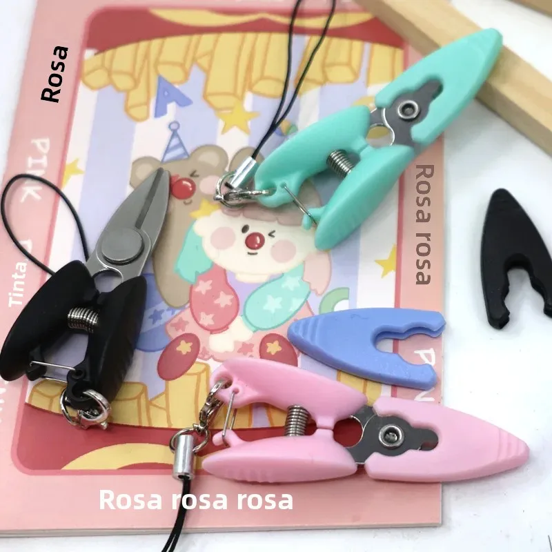Mini Tesoura de Bolso para Bordado, Artesanato e Ponto Cruz, Aparador de Linha de Metal, Tesoura de Escritório Adequada para Uso com a Mão Direita