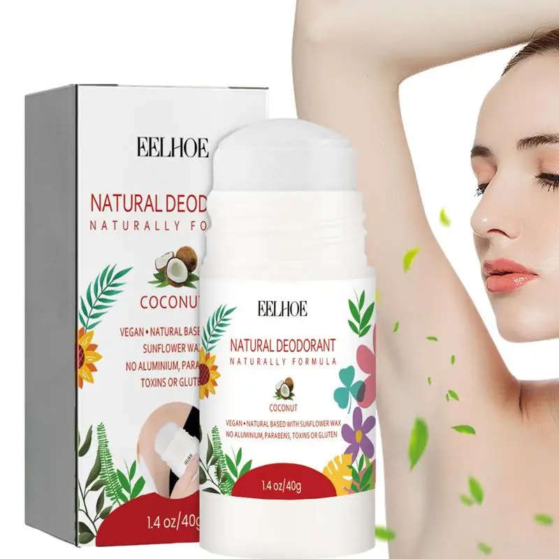 Deodoranti per le ascelle balsamo per la rimozione degli odori Stick per ascelle antitraspirante Roll-on controllo degli odori naturali sudore per tutto il corpo asciugatura rapida durata