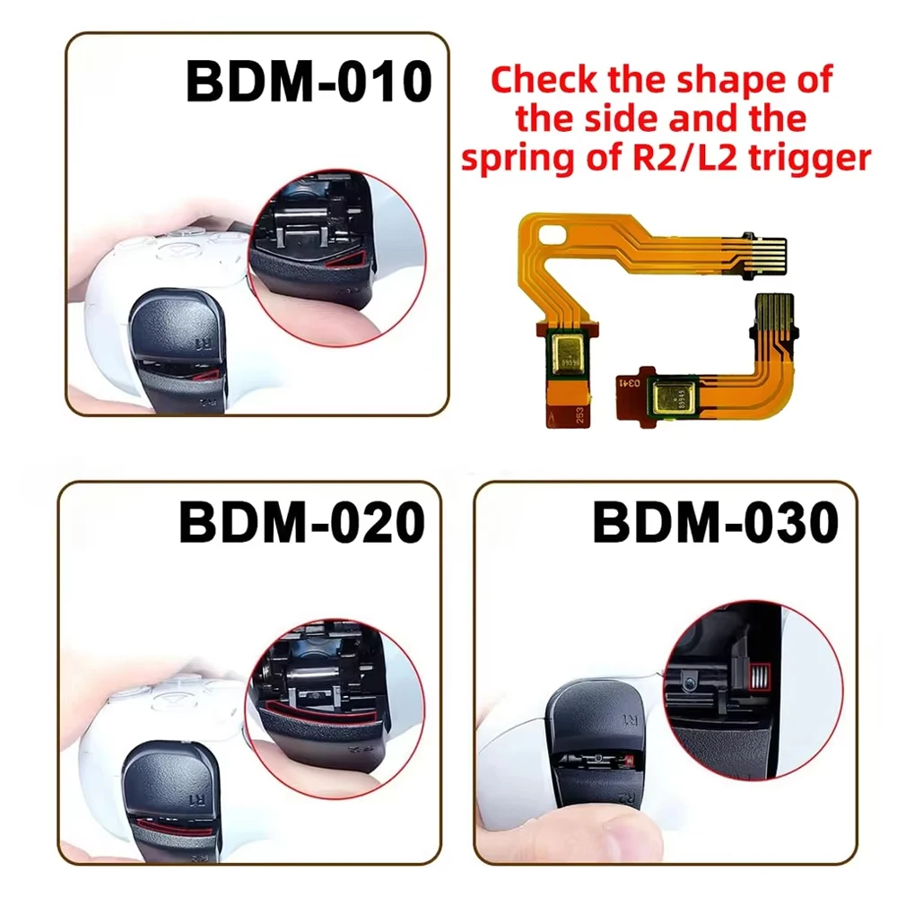1sets Microphone Flex Cable Replacement for PS5 V1 V2 V3 Wireless Controller Inner Mic Ribbon Cable for Playstaion 5 Accessories - view 2