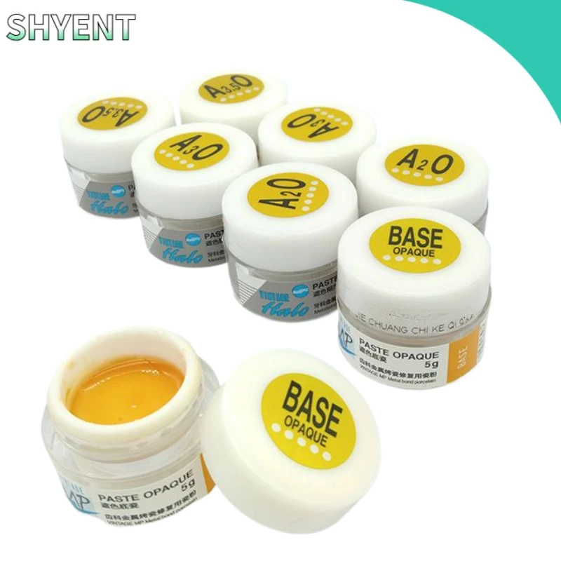 

1 шт., стоматологический фарфоровый порошок Metalbond, шофу, винтажный Halo PASTE OPAQUE, 5 г OP паста, затеняющая паста, специальные расходные материалы для протезов