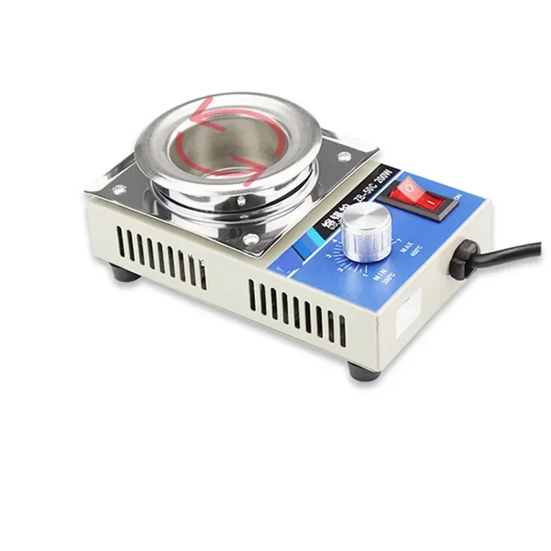 

220 В новая бессвинцовая маленькая оловянная печь, паяльная печь для припоя, плавильная печь, плавильная подвесная оловянная печь для горячей олова