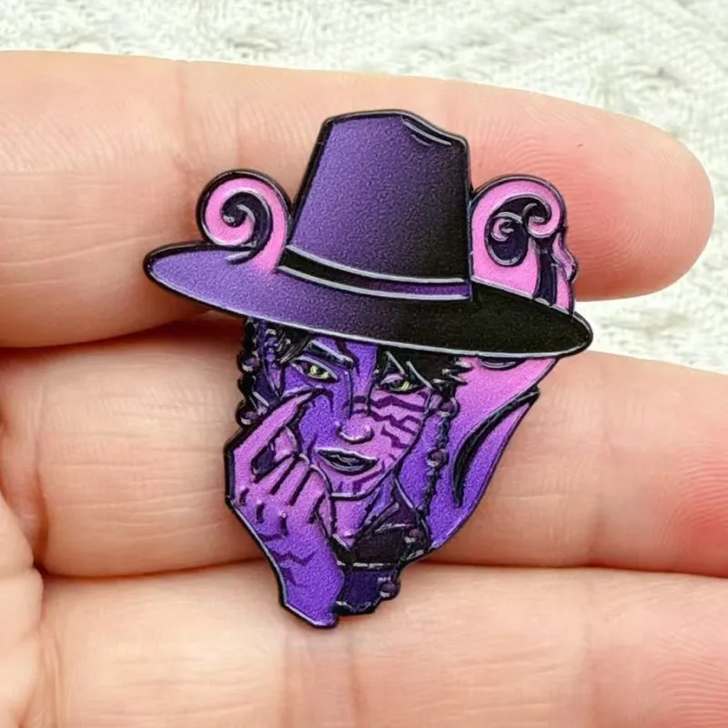 8 قطعة K البوب شيطان الصيادين الكرتون المينا دبابيس-Jinu Lumi Zoey Derpy النمر تصاميم سبيكة بروش شارة التلبيب مجوهرات لمحبي #4