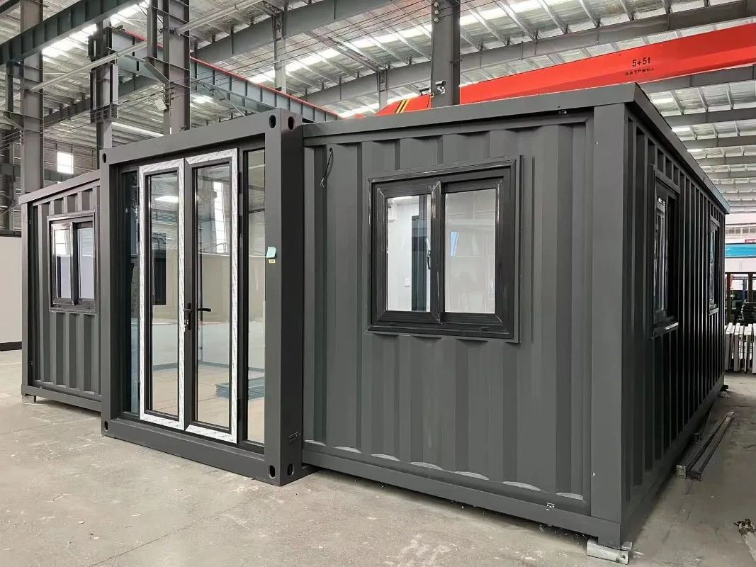 Modern Z Type Foldable Container House Quick Folding Portable Modular Building Insulated Sandwich Panel Windproof Mobile Cabin