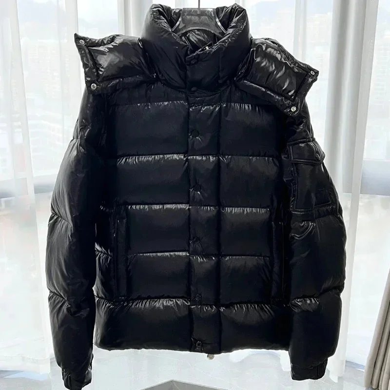 Short Luxury Down Jacket with High-quality White Goose Simple and Versatile Loose Comfortable Casual Jackets