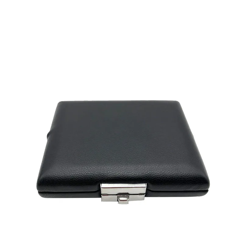 3/6/10/20 Capacity Bassoon Reed Storage Box PU/Leather Portable Carry Case for Double Reed Protection & Organization