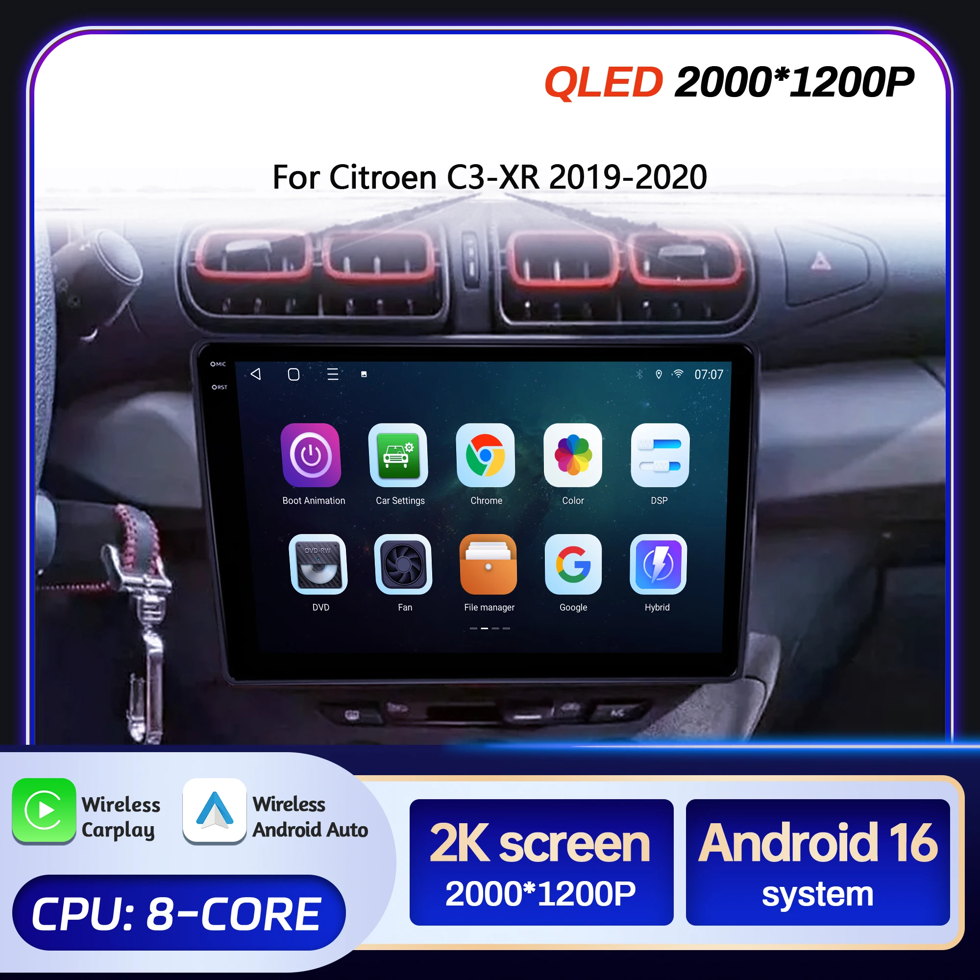 10 Inch Car Radio F…