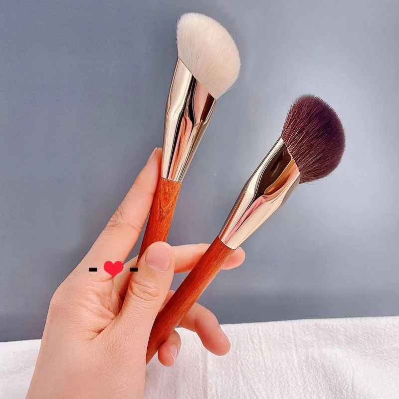 Karsyngirl 1pcs Profession Face Contour Sculpting Brush Synthetic Hair Highlight Brush Powder Sculpting Brushes Makeup Tool