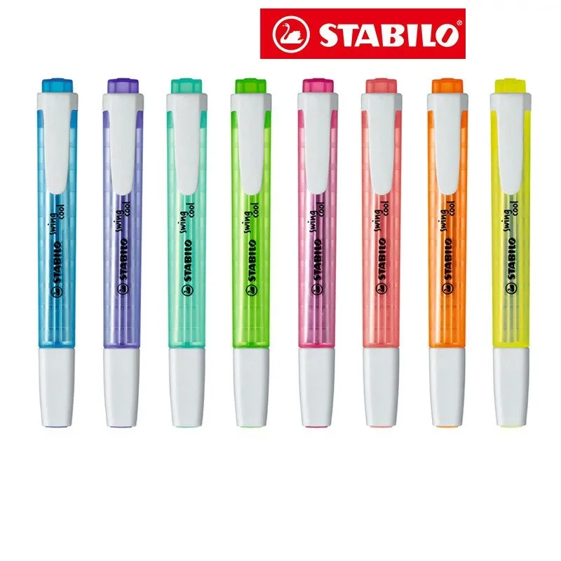 Stabillo 275 Swing cool  Marking Pen Brilliant Marking Pen Leku Highlighter Pen Student Key Points and Word Exam Pen