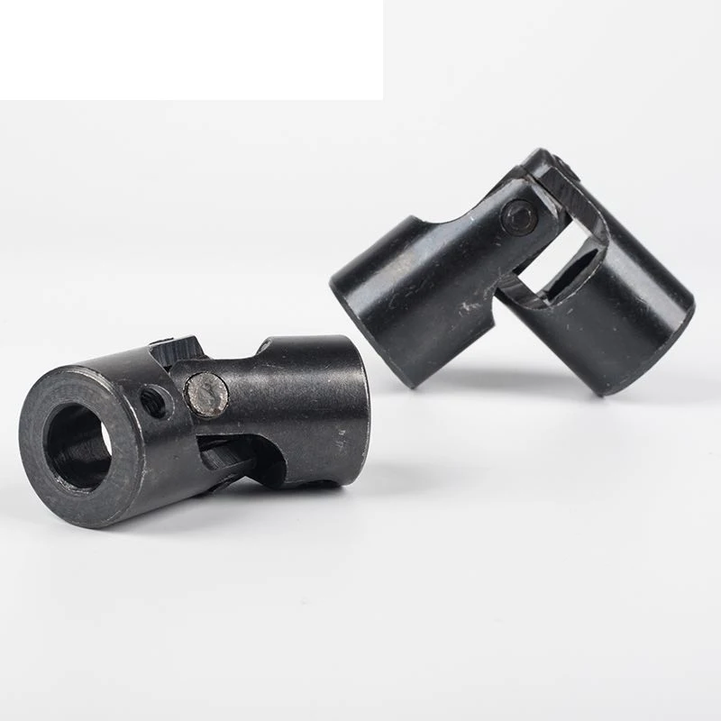 1pcs 5-35mm Hole Metal Universal Joint Boat Metal Cardan Joint Gimbal Couplings Universal Joint Connector Black Plating