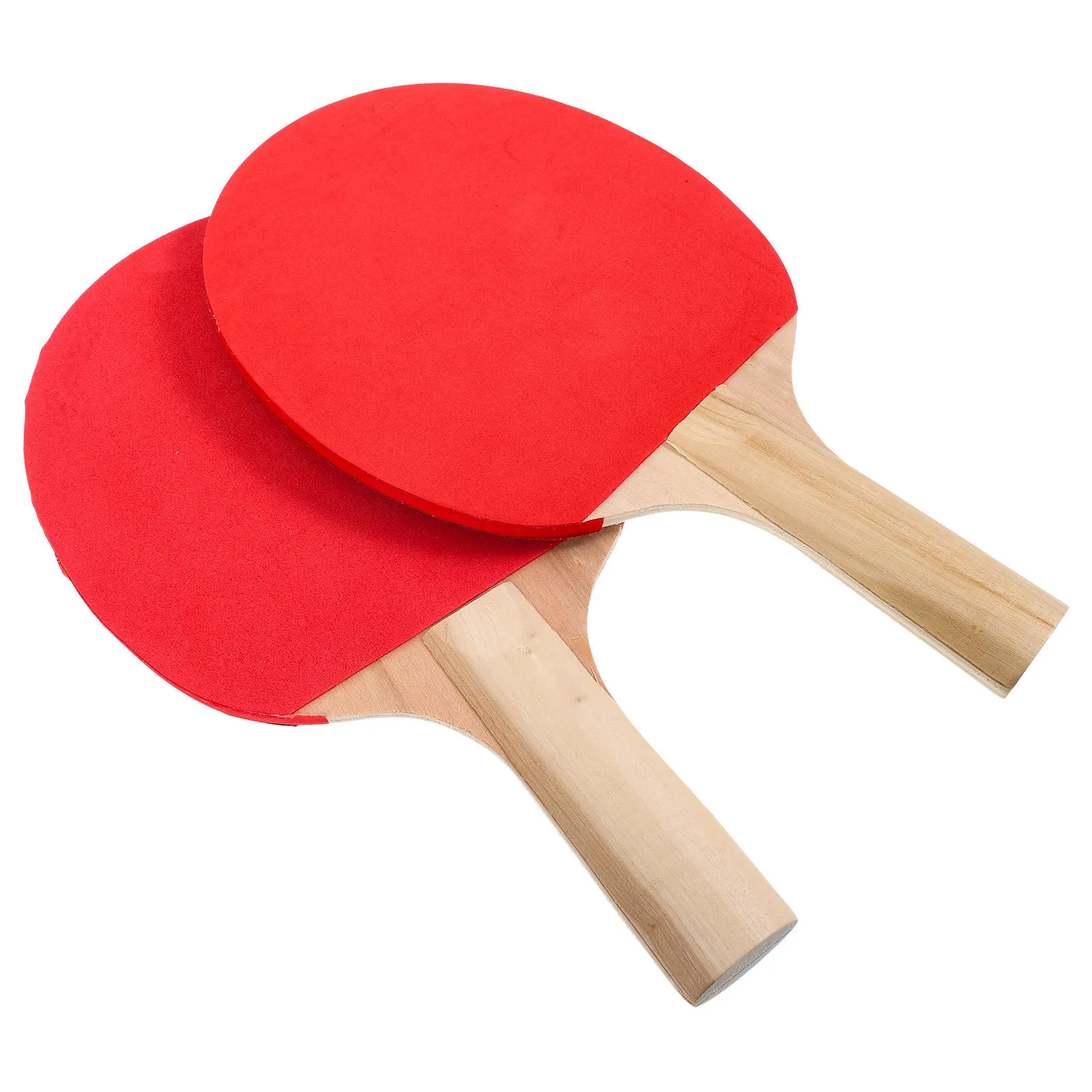 1 쌍 탁구 라켓 나무 초보자 라켓 실내 야외 훈련을위 - Kids Outdoor Wooden Table 리뷰 및 가격