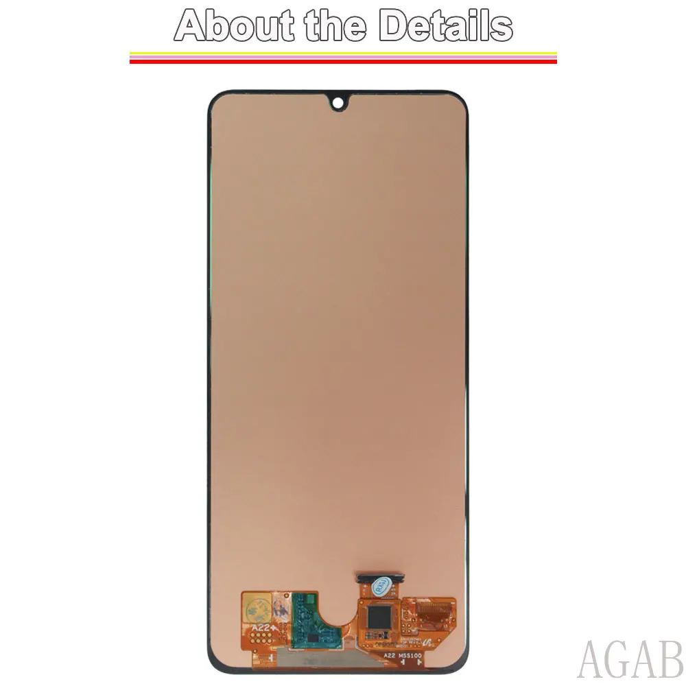 Super AMOLED LCD for Samsung Galaxy A22 4G A225F LCD Display Touch Screen Assembly Replacement Part for Samsung A22 4G A225M LCD