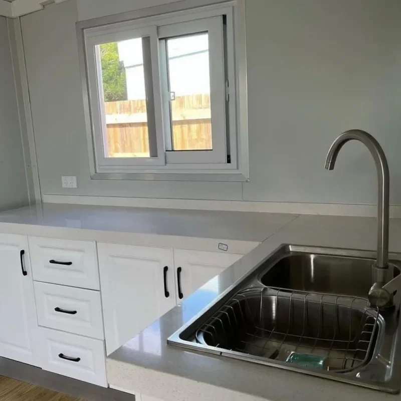 접이식 컨테이너 하우스, 확장형, 휴대용 조립식 주택, 40피트 높이, 고급 디자인, 사무실 공간 절약형 이동식 주거