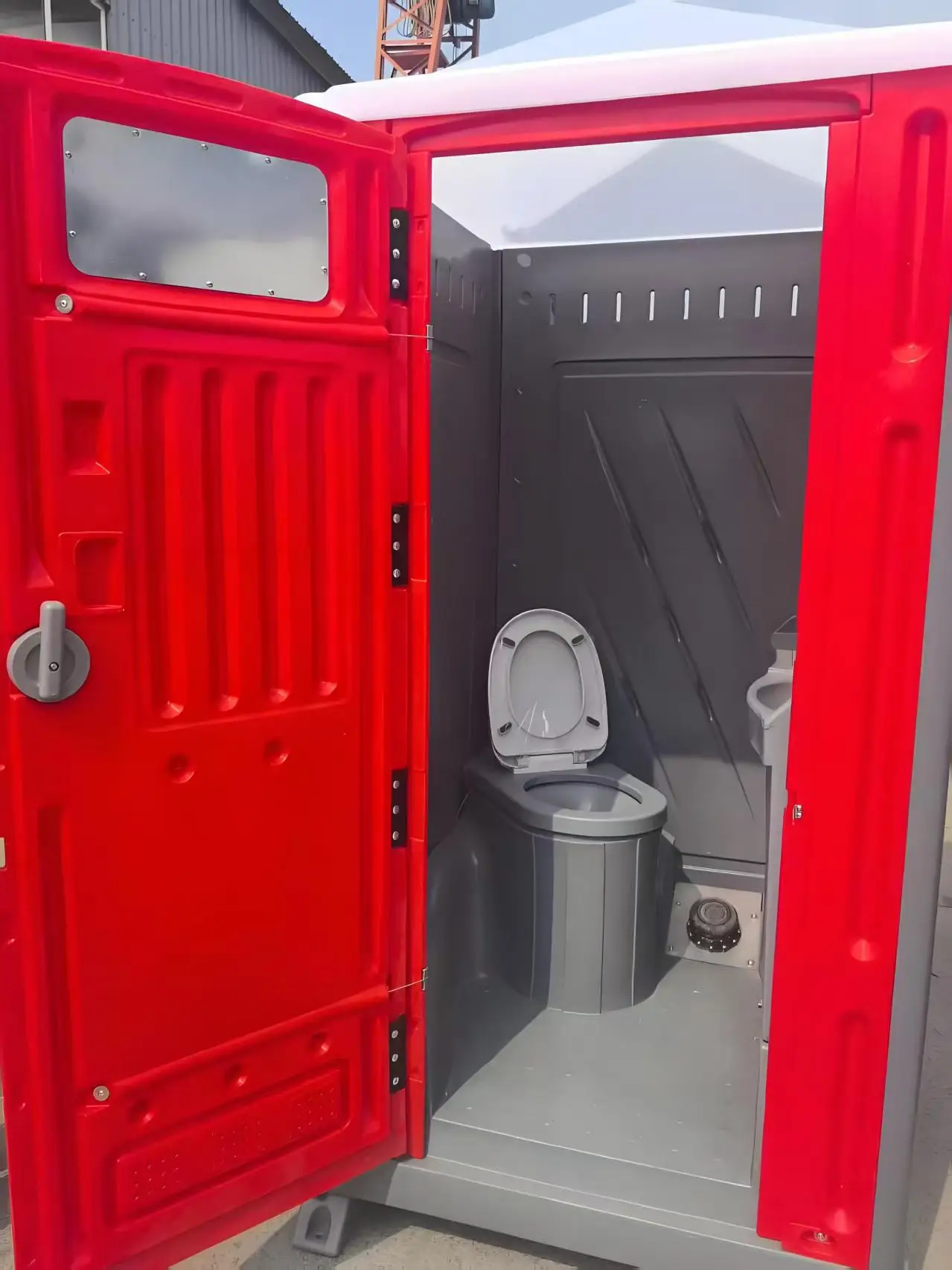 Portable Toilet Quick Installation Public Outdoor Portable Cottage Toilet For Sale School Apartment